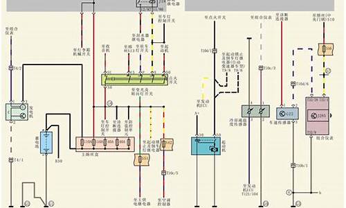 捷达汽车车电路图_捷达汽车车电路图解